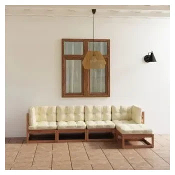 vidaxl_3076587_juego_de_muebles_para_exteriores_hecho_de_madera_maciza_de_pino_y_tela_color_marrón_miel_y_crema_5_piezas_1