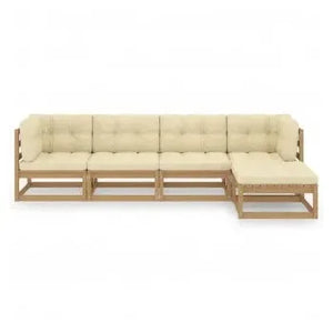 vidaxl_3076587_juego_de_muebles_para_exteriores_hecho_de_madera_maciza_de_pino_y_tela_color_marrón_miel_y_crema_5_piezas_2
