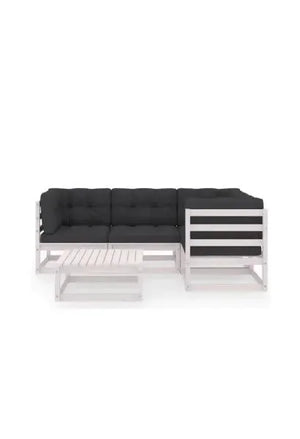 vidaxl_3076600_conjunto_de_muebles_de_pino_para_uso_exterior_de_5_piezas_color_blanco_con_cojines_antracita_oscuro_vida_xl_0