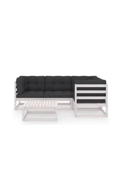 vidaxl_3076600_conjunto_de_muebles_de_pino_para_uso_exterior_de_5_piezas_color_blanco_con_cojines_antracita_oscuro_vida_xl_0