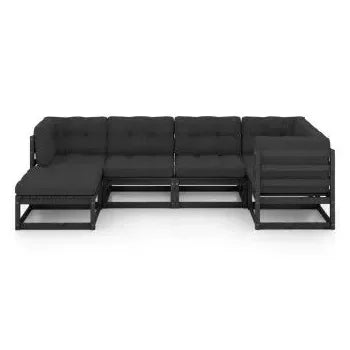 vidaxl_3076738_juego_de_muebles_para_jardín_con_cojines_de_6_piezas_fabricado_en_madera_de_pino_y_tela_de_color_negro_y_gris_2
