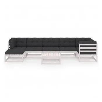 vidaxl_3076750_conjunto_de_muebles_de_madera_para_jardín_color_blanco_con_cojines_de_poliéster_gris_vida_xl_2