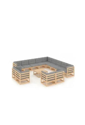 vidaxl_3077019_conjunto_para_jardín_con_14_piezas_fabricado_en_madera_de_pino_en_color_gris_vida_xl_0
