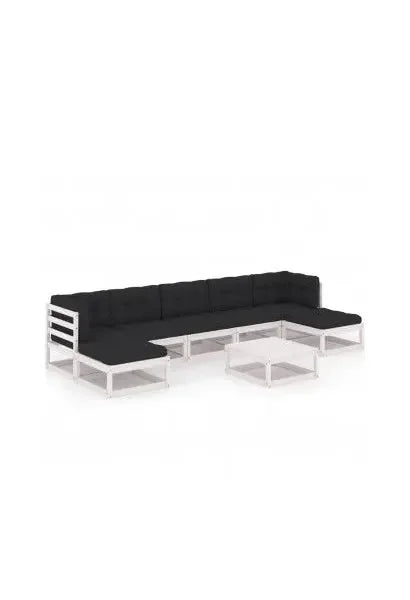 vidaxl_3077130_conjunto_de_sofás_con_mesita_para_jardín_en_madera_de_pino_de_8_piezas_blanco_y_antracita_0