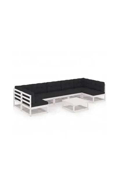 vidaxl_3077190_juego_de_muebles_para_jardín_de_8_piezas_en_acabado_blanco_con_cojines_negros_0