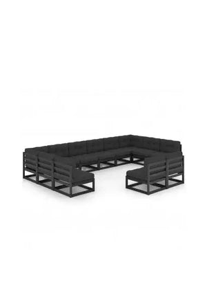 vidaxl_3077238_conjunto_de_muebles_de_jardín_13_piezas_de_madera_de_pino_negra_con_cojines_vida_xl_0