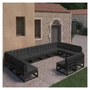 vidaxl_3077238_conjunto_de_muebles_de_jardín_13_piezas_de_madera_de_pino_negra_con_cojines_vida_xl_1