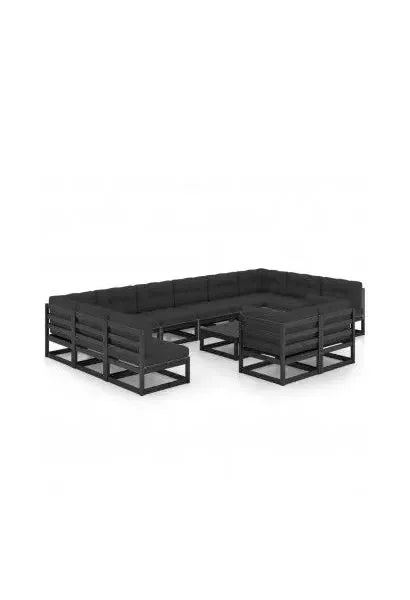 vidaxl_3077283_set_de_muebles_para_el_jardín_con_13_piezas_fabricadas_en_pino_macizo_de_color_negro_vida_xl_0