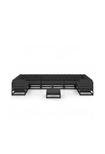 vidaxl_3077328_juego_de_muebles_de_jardín_11_piezas_madera_maciza_de_pino_negra_y_cojines_antracita_vida_xl_0