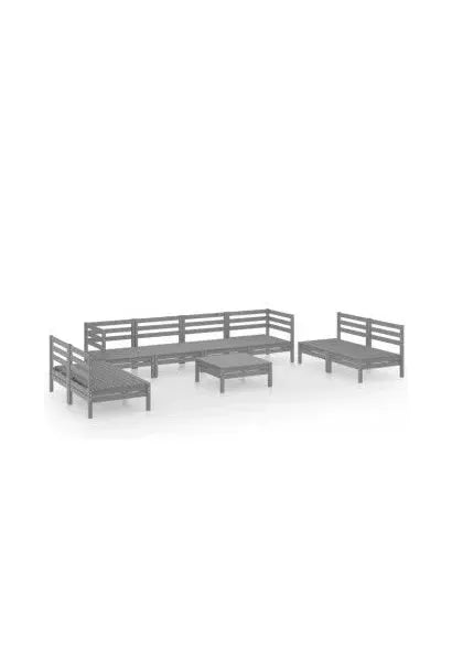 vidaxl_3082579_conjunto_de_muebles_de_pino_para_exterior_con_9_piezas_color_gris_sin_cojines_vida_xl_0