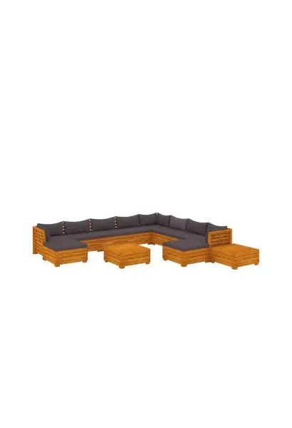 vidaxl_3087321_juego_de_muebles_para_jardín_de_12_piezas_fabricados_en_madera_maciza_de_acacia_con_cojines_color_gris_oscuro_vida_xl_0