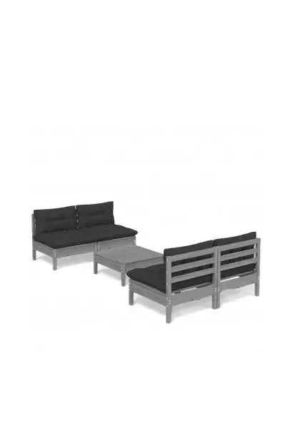 vidaxl_3096006_juego_de_muebles_de_jardín_color_gris_con_5_piezas_de_madera_de_pino_con_cojines_gris_antracita_0