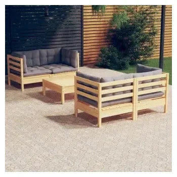 vidaxl_3096021_conjunto_mobiliario_de_mesa_y_sofás_para_exterior_de_madera_de_pino_con_cojines_grises_vida_xl_1