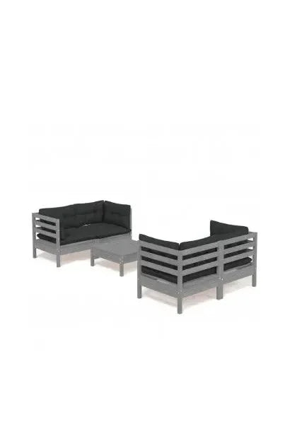 vidaxl_3096024_set_de_muebles_para_jardín_hecho_de_madera_maciza_de_pino_y_tela_color_gris_antracita_5_piezas_0
