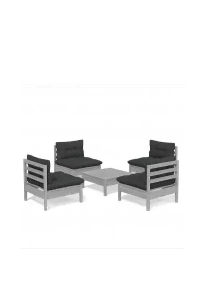 vidaxl_3096036_juego_de_muebles_de_jardín_color_gris_con_5_piezas_de_madera_de_pino_con_cojines_color_gris_antracita_0