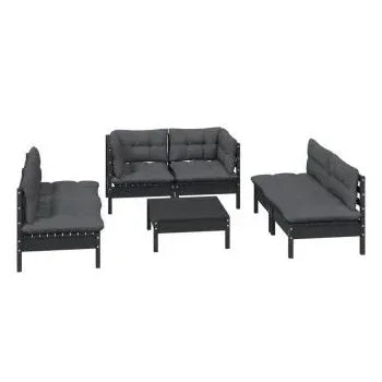 vidaxl_3096218_juego_de_muebles_para_jardín_fabricado_en_madera_y_tela_de_7_piezas_color_negro_y_gris_oscuro_2