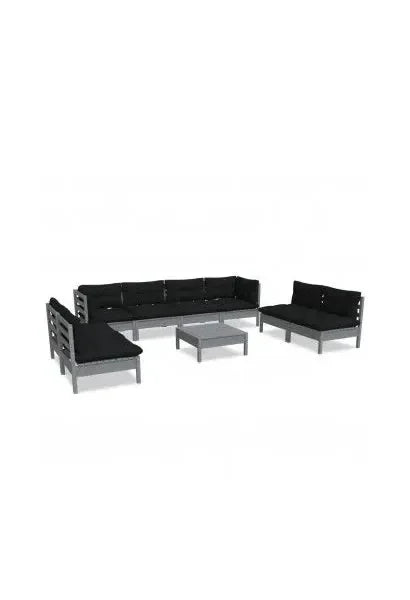 vidaxl_3096240_juego_de_muebles_de_jardín_de_madera_maciza_de_pino_gris_antracita_9_piezas_0