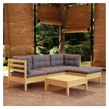 vidaxl_3096351_conjunto_de_jardín_de_5_piezas_de_mesa_con_sofás_y_reposapiés_de_pino_marrón_con_cojines_color_gris_1