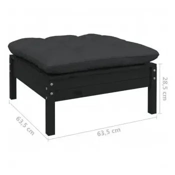 vidaxl_3096356_conjunto_para_jardín_de_5_piezas_con_mesa_y_sofás_en_madera_de_pino_negro_con_cojines_color_gris_antracita_6