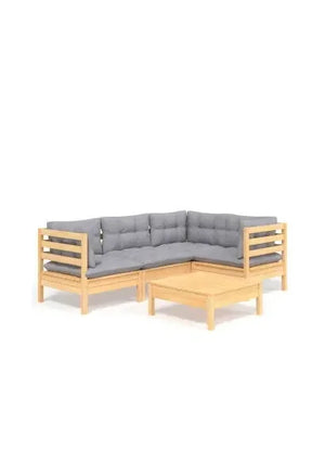 vidaxl_3096375_juego_de_muebles_para_jardín_de_5_piezas_con_cojines_y_mesa_color_gris_y_madera_natural_0