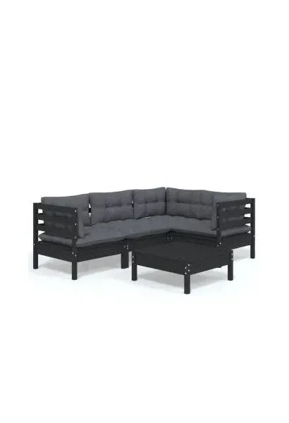 vidaxl_3096380_juego_de_muebles_para_jardín_5_piezas_con_cojines_y_mesa_color_gris_oscuro_y_negro_0