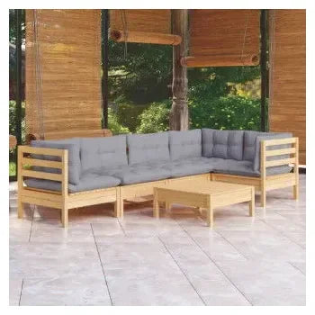 vidaxl_3096387_juego_de_muebles_para_jardín_de_6_piezas_con_cojines_y_mesa_color_madera_natural_y_gris_1