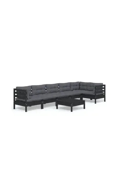 vidaxl_3096404_juego_de_muebles_para_jardín_de_7_piezas_con_cojines_y_mesa_color_gris_oscuro_y_negro_0
