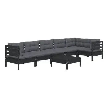 vidaxl_3096404_juego_de_muebles_para_jardín_de_7_piezas_con_cojines_y_mesa_color_gris_oscuro_y_negro_2
