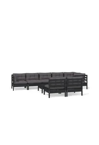 vidaxl_3096464_juego_de_sillones_para_jardín_de_9_piezas_con_cojines_hecho_en_madera_color_negro_y_gris_antracita_oscuro_0
