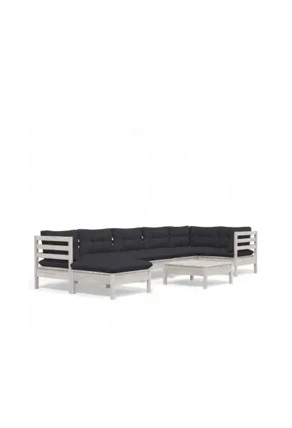 vidaxl_3096557_conjunto_de_muebles_para_jardín_fabricados_en_madera_de_pino_de_color_blanco_con_cojines_gris_vida_xl_0