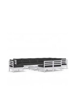 vidaxl_3096762_juego_de_mobiliario_de_jardín_de_madera_de_pino_color_gris_antracita_11_piezas_0