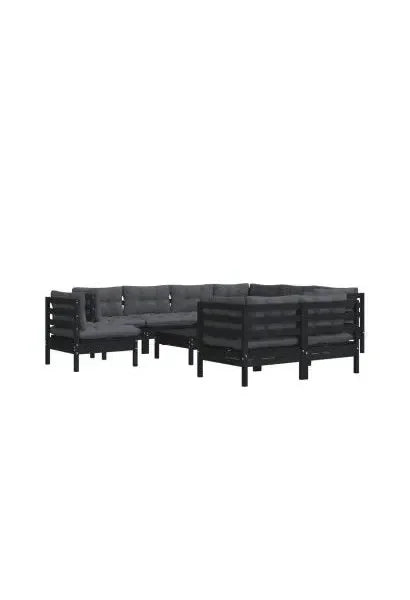 vidaxl_3096777_juego_de_sillones_para_jardín_de_10_piezas_hecho_en_madera_de_pino_con_mesa_y_cojines_color_gris_antracita_oscuro_0