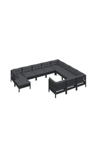 vidaxl_3097047_juego_de_sillones_para_jardín_de_11_piezas_hecho_en_madera_con_reposapiés_color_negro_y_cojines_color_gris_oscuro_0