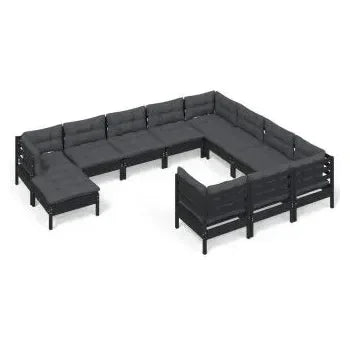 vidaxl_3097047_juego_de_sillones_para_jardín_de_11_piezas_hecho_en_madera_con_reposapiés_color_negro_y_cojines_color_gris_oscuro_1
