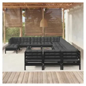vidaxl_3097071_set_de_sillones_para_jardín_de_12_piezas_hecho_en_madera_con_reposapiés_color_negro_y_cojines_color_gris_oscuro_1