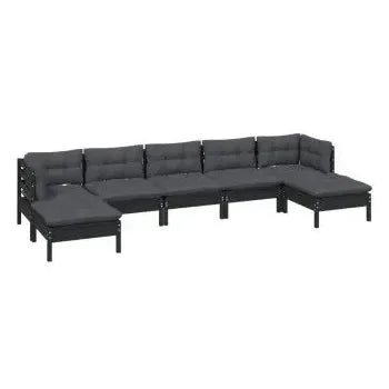 vidaxl_3097095_juego_de_sillones_con_reposapiés_para_jardín_de_7_piezas_hecho_en_madera_color_negro_y_cojines_grises_oscuros_2