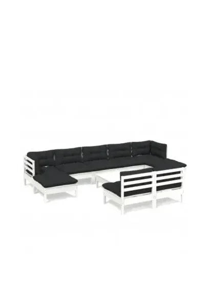 vidaxl_3097110_juego_de_muebles_de_jardín_de_madera_maciza_de_pino_color_gris_antracita_10_piezas_0