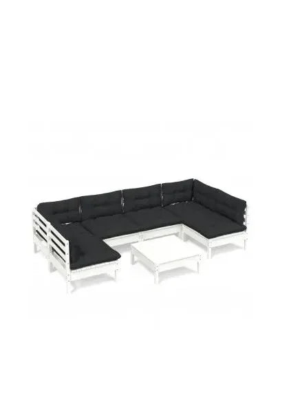 vidaxl_3097158_conjunto_de_muebles_de_exterior_7_piezas_madera_palet_de_pino_blanca_con_cojín_de_color_gris_0