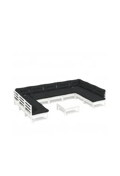 vidaxl_3097182_juego_de_muebles_para_jardín_de_madera_maciza_de_pino_color_blanco_y_gris_antracita_10_piezas_0