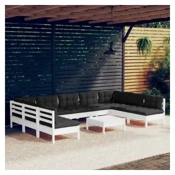 vidaxl_3097182_juego_de_muebles_para_jardín_de_madera_maciza_de_pino_color_blanco_y_gris_antracita_10_piezas_1
