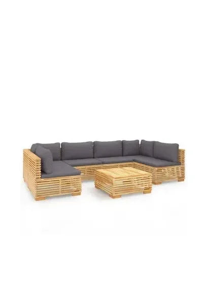 vidaxl_3100894_conjunto_de_mobiliario_para_jardín_con_mesa_fabricado_en_madera_de_teca_y_cojines_de_poliéster_color_gris_oscuro_0