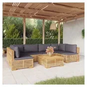 vidaxl_3100894_conjunto_de_mobiliario_para_jardín_con_mesa_fabricado_en_madera_de_teca_y_cojines_de_poliéster_color_gris_oscuro_1