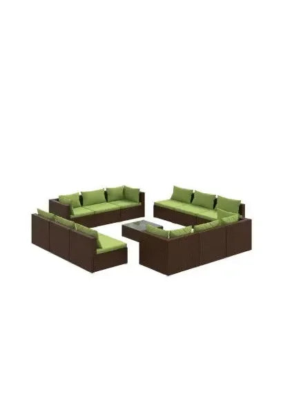 vidaxl_3101596_juego_de_muebles_de_jardín_con_cojines_hecho_de_ratán_sintético_y_acero_color_marrón_y_verde_0