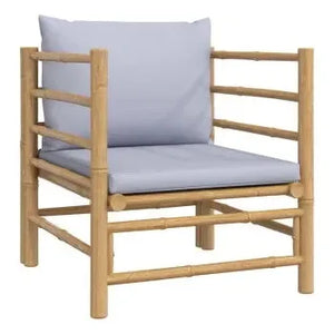 vidaxl_3155085_juego_de_sofás_y_silla_con_mesa_para_jardín_de_7_piezas_fabricadas_en_bambú_con_cojines_de_color_gris_claro_vida_xl_3