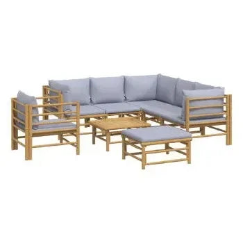 vidaxl_3155094_juego_de_muebles_para_jardín_de_8_piezas_fabricado_en_bambú_con_cojines_de_color_gris_claro_vida_xl_2