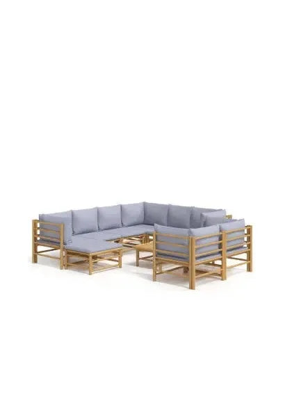 vidaxl_3155096_set_de_sofás_y_mesa_para_jardín_de_10_piezas_fabricado_en_bambú_con_cojines_de_color_gris_claro_vida_xl_0