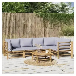 vidaxl_3155105_juego_de_sofás_y_mesa_para_jardín_de_6_piezas_fabricado_en_bambú_con_cojines_de_color_gris_claro_vida_xl_1