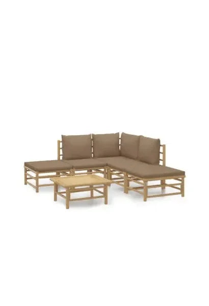 vidaxl_3155111_set_de_sofás_centrales_y_esquineros_para_jardín_de_8_piezas_fabricado_en_bambú_con_cojines_de_color_gris_topo_vida_xl_0