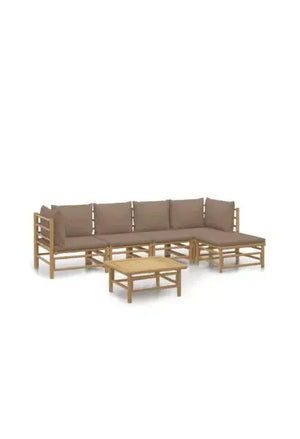 vidaxl_3155116_set_de_sofás_y_mesa_para_jardín_de_6_piezas_fabricado_en_bambú_con_cojines_de_color_gris_topo_vida_xl_0