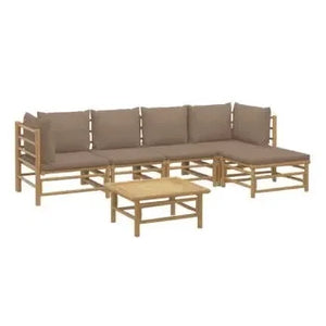vidaxl_3155116_set_de_sofás_y_mesa_para_jardín_de_6_piezas_fabricado_en_bambú_con_cojines_de_color_gris_topo_vida_xl_2